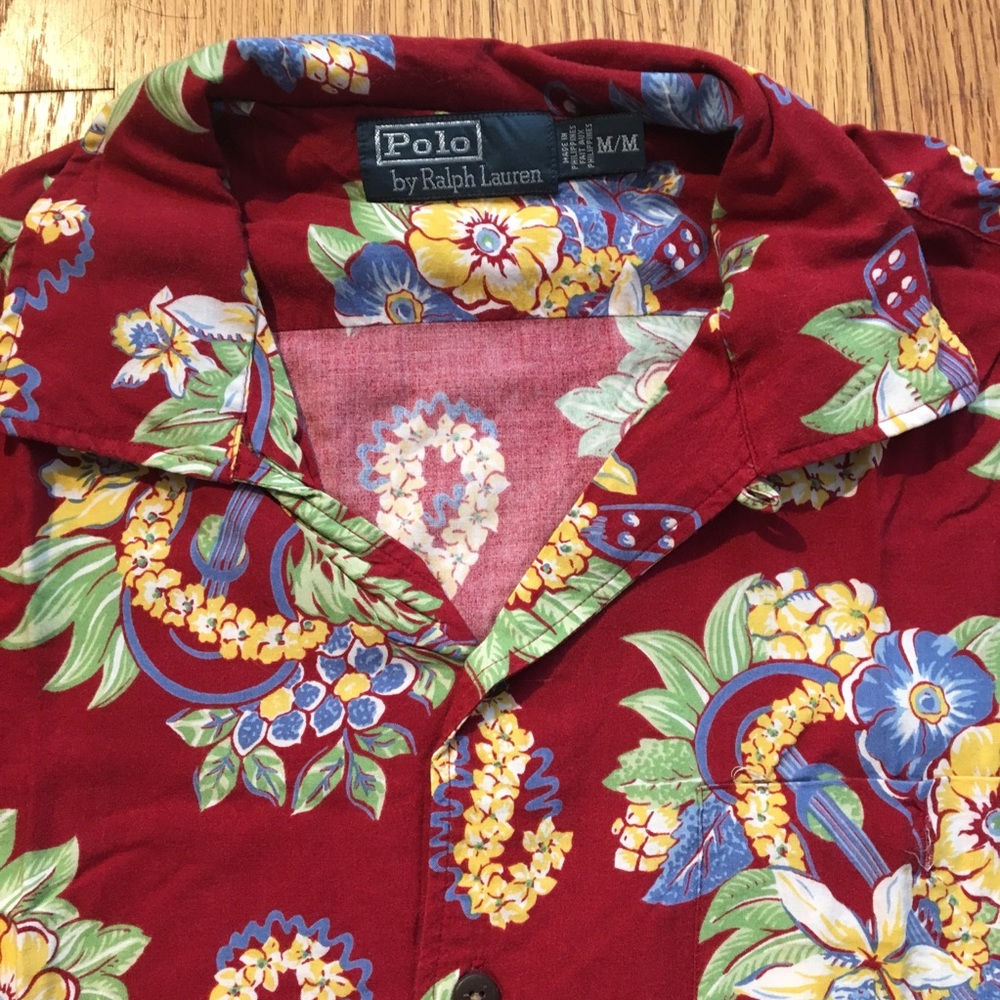RL Short Sleeve Button Up - Picture 2 of 3
